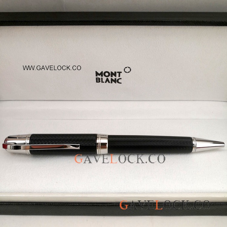 Best Buy Mont Blanc Jules Verne Black Ballpoint with Ballpoint Refill